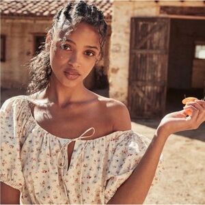 Floral Off-Shoulder Top